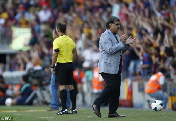 Gerardo Martino Watched His Side Humiliate Levante at the Camp Nou.