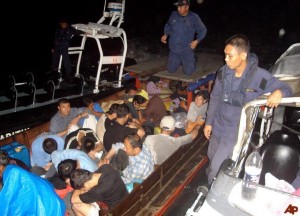 file image: People smuggling in Malaysia