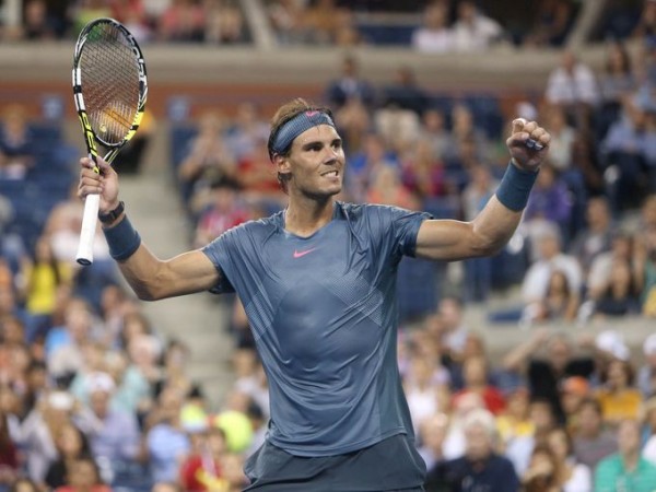 Rafael Nadal reaches the Last 16 of the US Open.