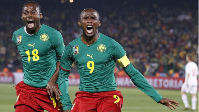 Samuel Eto'O Fills: Cameroon's Most Capped Player.