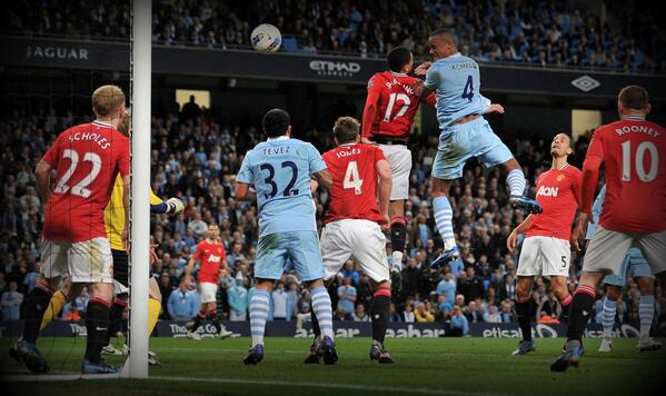 This Vincent Kompany's Goal Decided the 2011/12 Season's Title Race.