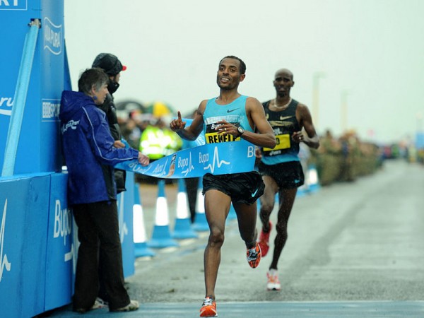 Kenenisa Bekele Wins Great North Run.