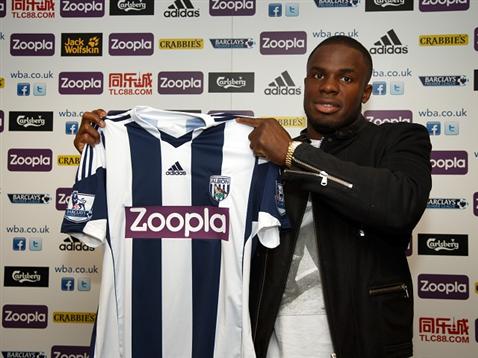 Victor Anichebe Switches to West Brom Until 2016.