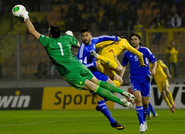San Marino Goalkeeper Dived to Save a Shot in Their 8-0 Humiliation By Ukraine.