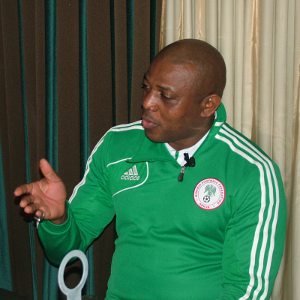 Stephen Keshi Says He is Yet to Assemble a Finished Super Eagles Squad. 