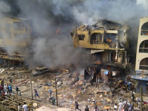 Lagos firecracker explosion, December 26, 2012