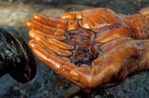 oil-in-hands