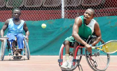 Nigeria Wheelchair Tennis.