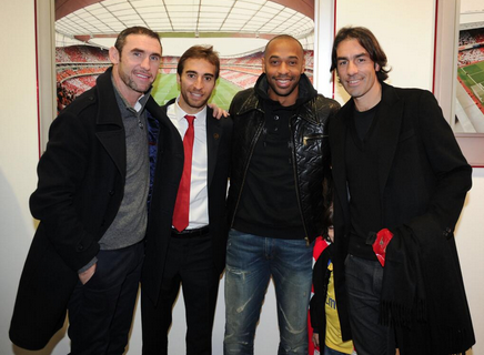 The Invincible: Henry and Co After Saturday's Victory Over Southampton.  