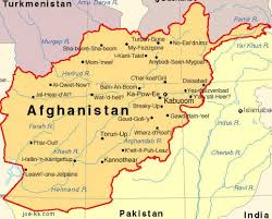 afghan map