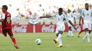 Echiejile Scores a Superb Goal Against Tahiti at the Estadio Mineirao in the Confederation Cup.