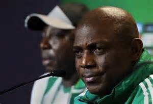 Stephen Keshi Flouted an Order to Stay Back for Thursday's Presidential Gala.