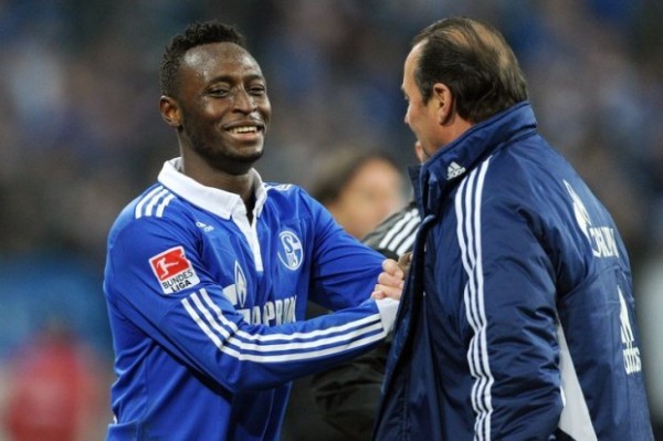 CHinedu Obasi Scored and Assisted for Schalke as They Put Two Goals Past Hertha Berlin on Friday. 