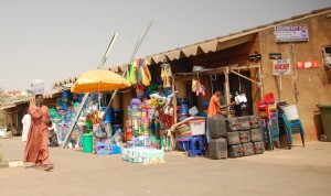 PIC. 13. BUSINESS AT GARKI MARKET IN ABUJA PICKS ON TUESDAY   (10/1/12).