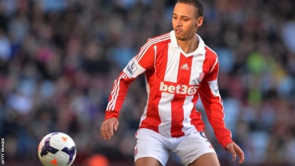 Odemwingie Hails Stoke City's Resilience at Villa Park. Getty Image.
