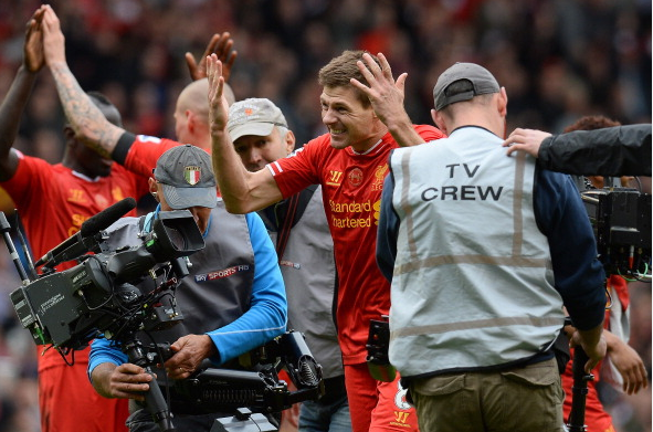 Steven Gerrard Says Hillsborough Disaster Was Behind his Emotional Reaction at the End of Sunday's Win Over Man City.