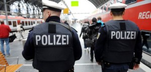 Polizeikontrolle auf Hauptbahnhof Frankfurt am Main