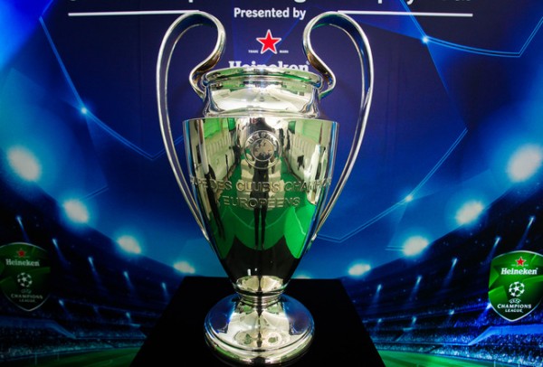 The Uefa Champions League Trophy.