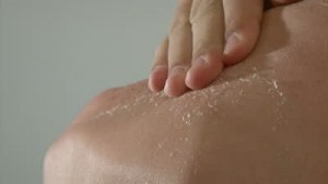 stock-footage-boy-peeling-skin