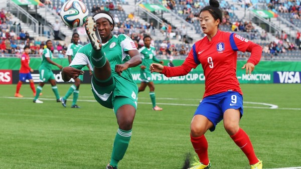 Courtney Dike Scored the Fastest-Ever Goal in the History of the Fifa Under-20 World Cup Against PR Korea on Saturday in Moncton. Image: Fifa via Getty Image.