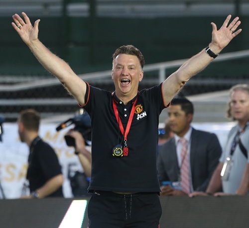 Louis van Gaal was Named David Moyes' Successor in May But Resumed Official Duty After Leading the Netherlands to a Third-Place Finish at the 2014 World Cup. Image: Getty Image. 