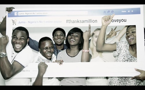 Jumia celebrates 1 Million fans (Cover photo)
