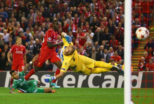 Mario Balotelli Slots Home from Ten Yards Against Ludogorets. Image: Getty