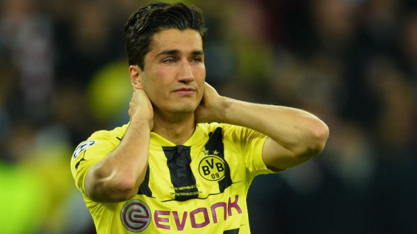 Nuri Sahin Ruled Out for Eight Weeks With Knee Injury. Image: Getty.