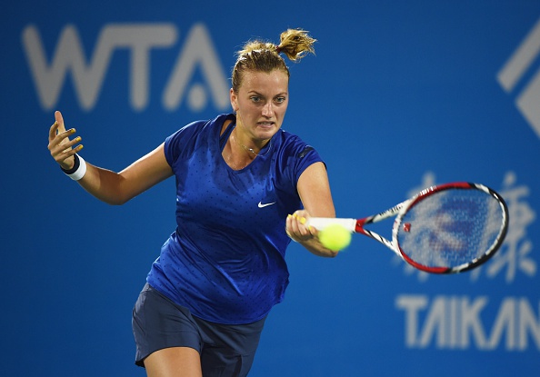 Petra Kvitova Through to the Semi-Finals of the Wuhan Open. Image: GREG BAKER/AFP/Getty Images