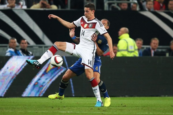 Julian Draxler During the 2014 Fifa World Cup. Image: Getty.