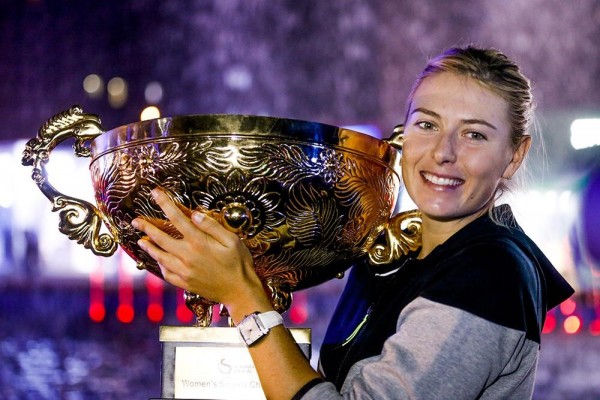 Maria Sharapova Wins WTA Career Title No. 33.