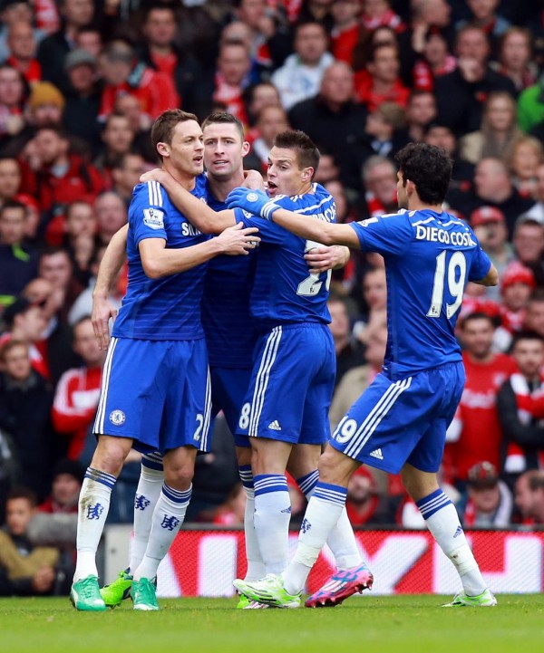 Garry Cahill Celebrates After Gaining From a Goal-Line Technology Decision. Image: Getty.