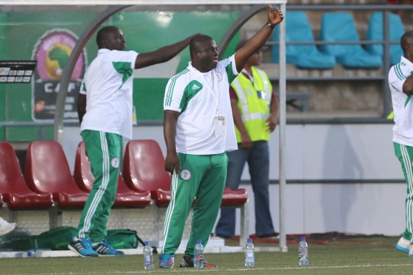 Edwin Okon Says He Is Not Relying on Foreign-Based Stars for Falcons Qualification Targets. Image: Caf via BackPagePix.  