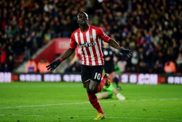 Sadio Mane Goal Against Crystal Palace Ends Southampton's Run of Barren Luck in Front of Home Fans. Image: Getty.