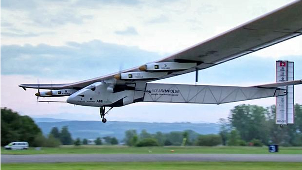 Solar Impulse Plane Begins Epic Global Flight From Abu Dhabi ...