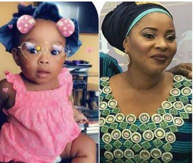 The daughter left behind by late actress, Moji Olaiya Is a year old ...