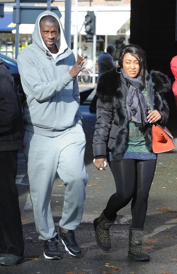 Man City star Yaya Toure cheats on wife with £140-per-hour escort