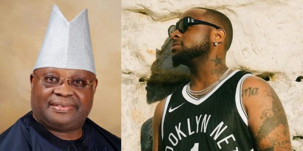 Davido Expressed Disappointment As Uncle, Ademola Adeleke, Loses At Court Of Appeal