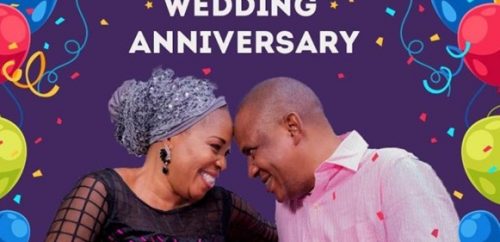 Tope Alabi And Her Husband Soji Celebrate Wedding ...