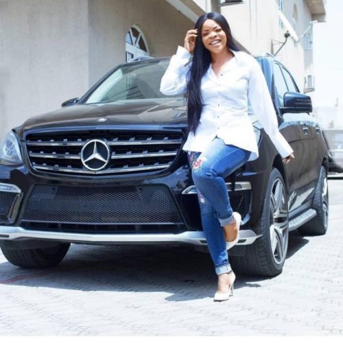 Laura Ikeji Says She Wants Google To Be Filled With Positive News About Her Achievements As She Flaunts Her Mercedes Benz