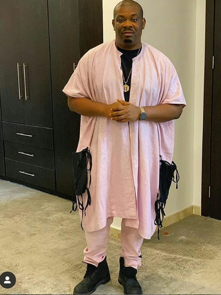 Check out Don Jazzy's strange outfit and Celebrities That Grace The Event