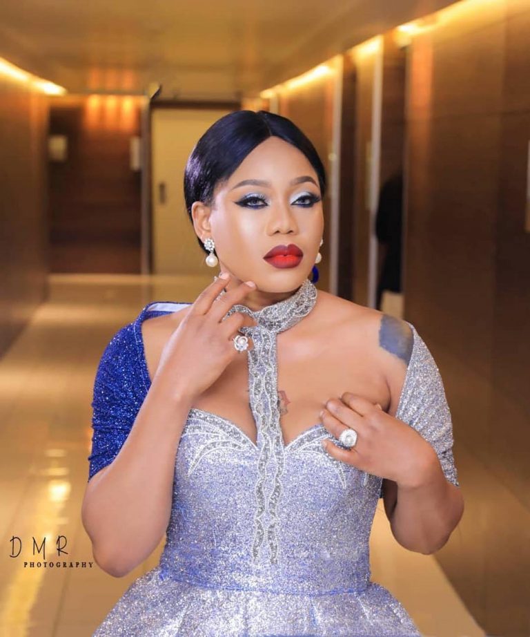 Beauty With Brains Toyin Lawani Goes Braless In New Photos