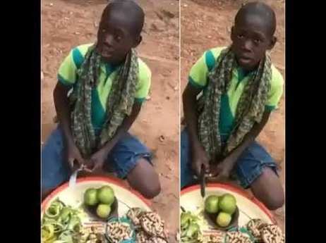 Viral Orange seller, Ayomide
