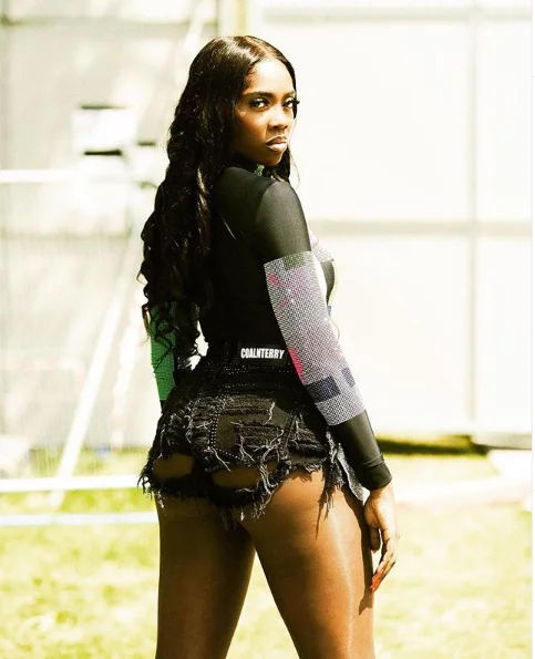 Tiwa Savage Under Fire For Twerking In A See Through Outfit ( Video)