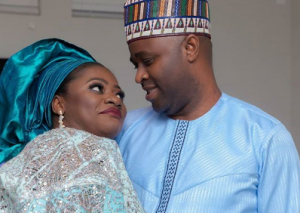 Femi Adebayo and girlfriend turned wife