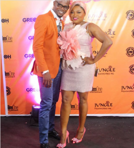 Funke Akindele and husband, JJC