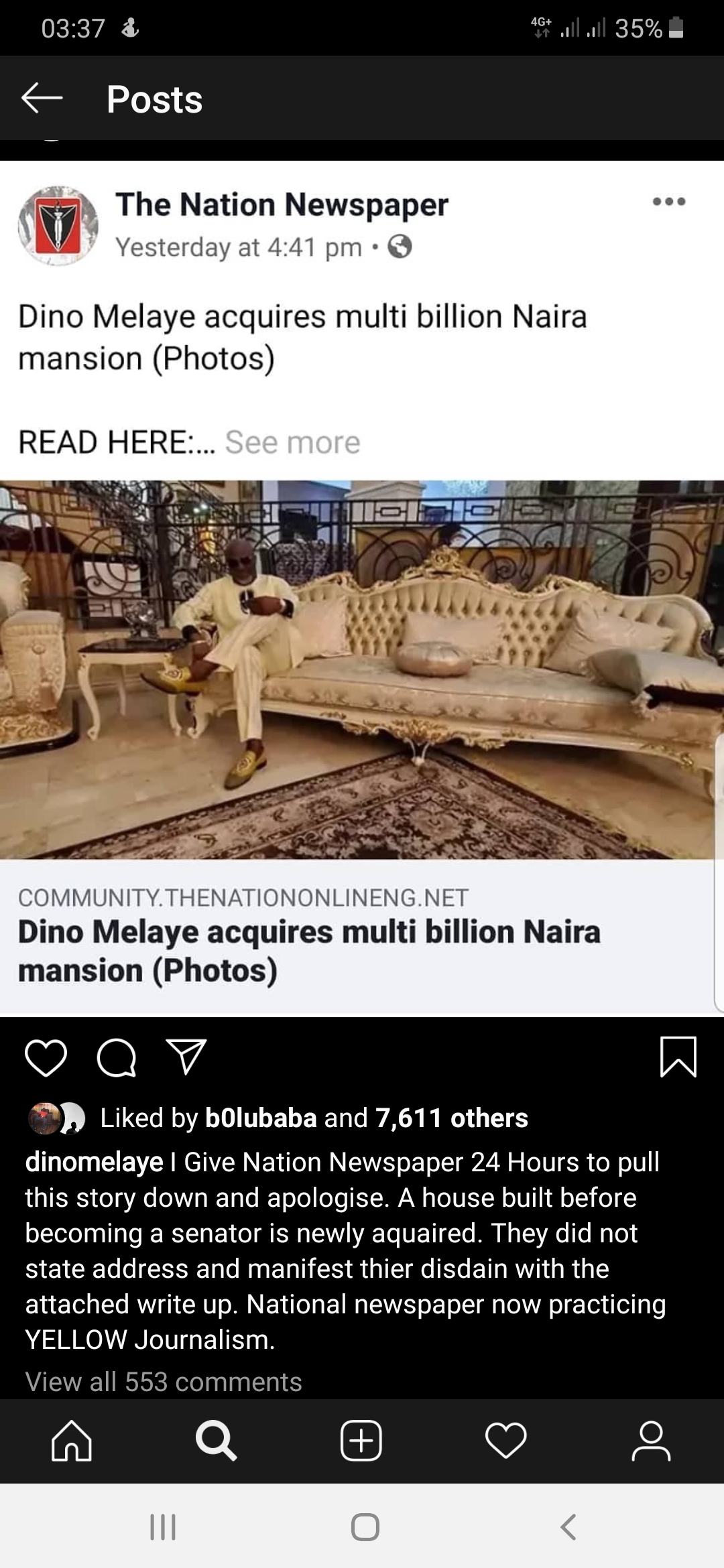 Dino Melaye 