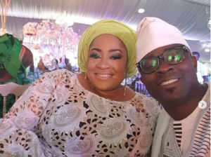 Actress Foluke Daramola and husband, Olukayode Salako