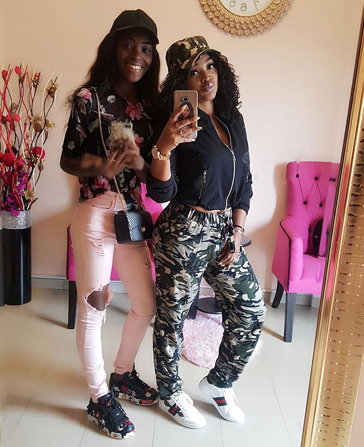 Michelle Gentry and Mercy Aigbe 