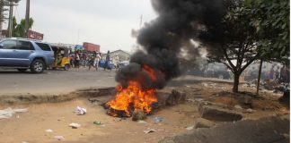 two robbers burnt to death